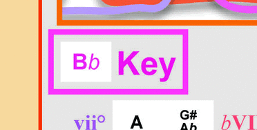 Musical key select